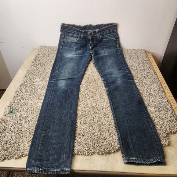Levi's 510 Jeans Men 32x32 Blue Denim Skinny Medium Wash Casual Travel - Picture 1 of 8